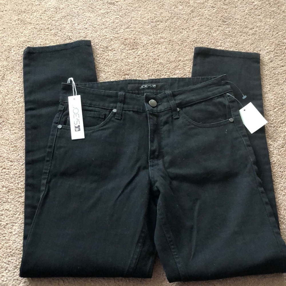 NWT Joe’s Jeans Brixton Straight & Narrow Black Jeans Size 12